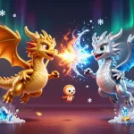 Experience thrilling gameplay at sun win with 3D dragons, sports elements, and vibrant visuals.
